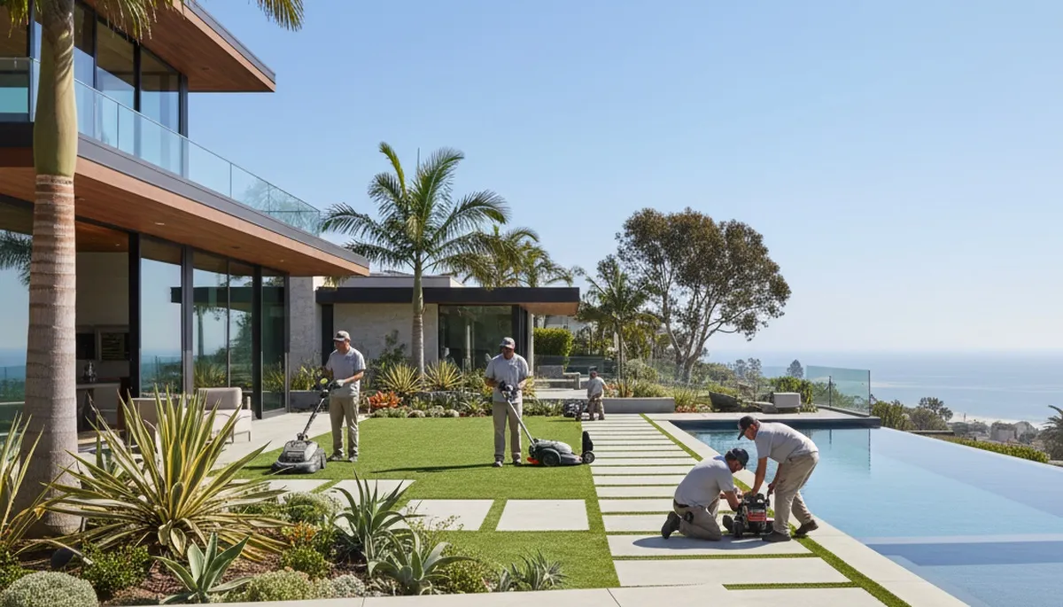 Landscape contractors in San Diego, CA providing professional landscaping services